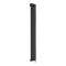 Radiateur design électrique vertical – Noir – 178 cm x 23,6 cm x 5,6 cm – Avec thermostat Wi-Fi - Vitality