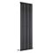 Radiateur design vertical - 178 cm x 59 cm - Noir - Vitality