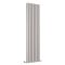 Radiateur design vertical – 178 cm x 47,2 cm – Gris clair – Vitality