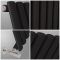 Radiateur design vertical - 178 cm x 47,2 cm - Noir - Vitality