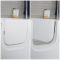 Baignoire douche à porte - Avec pare-baignoire, tablier frontal et latéral - 167,5 x 85 cm - Option angle gauche ou droit - Merso
