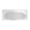 Baignoire rectangulaire à porte - Tablier frontal et latéral - 170 x 70 cm - Option angle gauche ou droit - Merso