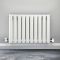 Robinets de radiateur d’angle carrés modernes – Chromé