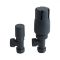 Robinets de radiateur thermostatiques d’angle – Anthracite