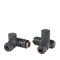 Robinets de radiateur mécaniques d’angle mixtes – Anthracite