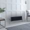 Radiateur style fonte horizontal – Anthracite – Triple rangs – 30 cm x 101 cm – Windsor