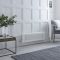 Radiateur électrique style fonte - Blanc - Triple rang - 101 cm x 30 cm - Choix de thermostat Wi-Fi - Windsor