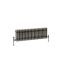 Radiateur style fonte rétro horizontal – Triple rang – Métal brut laqué – 30 cm x 101 cm - Windsor