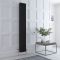 Radiateur style fonte rétro vertical - 180 cm – Noir - Triple rang – Choix de tailles et de pieds - Windsor