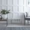 Radiateur style fonte horizontal – Blanc – 30 cm x 60,5 cm – Double rang – Windsor