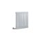 Radiateur électrique style fonte - Blanc - Double rang - 60,5 cm x 60 cm - Choix de thermostat Wi-Fi - Windsor