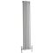 Radiateur style fonte rétro vertical – Blanc - Double rang – Choix de tailles et de pieds - Windsor