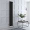 Radiateur style fonte rétro vertical – 180 cm - Noir - Double rang – Choix de tailles et de pieds - Windsor