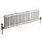 Radiateur style fonte horizontal – Blanc – 30 cm x 119 cm – Double rangs – Windsor