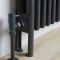 Pieds de radiateur pour radiateurs rétro à double rangs de colonnes – Anthracite - Windsor