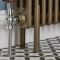 Pieds de radiateur rétro à 3 colonnes – Bronze métallisé – Windsor