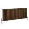 Radiateur rétro horizontal à triple rangs – Bronze métallisé – Choix de tailles - Windsor