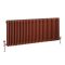 Radiateur rétro horizontal à triple rangs – Cuivre métallisé – Choix de tailles - Windsor