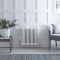 Radiateur style fonte horizontal - Blanc - Quatre rangs - 60 cm x 60,5 cm – Windsor