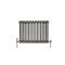 Radiateur style fonte rétro horizontal – Triple rang – Métal brut laqué – 50 cm x 78,5 cm - Windsor