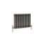 Radiateur style fonte rétro horizontal – Triple rang – Métal brut laqué – 50 cm x 78,5 cm - Windsor