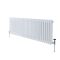 Radiateur style fonte horizontal – Blanc – 50 cm x 141,5 cm – Triple rangs – Windsor