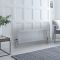 Radiateur style fonte horizontal – Blanc – 50 cm x 141,5 cm – Triple rangs – Windsor