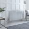 Radiateur style fonte horizontal – Blanc – 75 cm x 119 cm – Triple rangs – Windsor