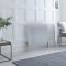 Radiateur style fonte horizontal - Blanc - Quatre rangs - 75 cm x 78,5 cm – Windsor