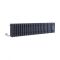 Radiateur électrique horizontal – Style fonte – Anthracite – 3 rangs – 30 cm x 119 cm - Choix de thermostat Wi-Fi - Windsor