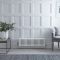 Radiateur style fonte horizontal - Blanc - Quatre rangs - 30 cm x 101 cm – Windsor
