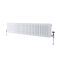 Radiateur style fonte horizontal - Blanc - Quatre rangs - 30 cm x 141,5 cm – Windsor