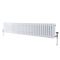 Radiateur style fonte horizontal - Blanc - Quatre rangs - 30 cm x 159,5 cm – Windsor
