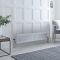 Radiateur style fonte horizontal - Blanc - Quatre rangs - 30 cm x 159,5 cm – Windsor