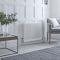 Radiateur style fonte rétro horizontal – Blanc - Double rang – Choix de tailles et de pieds - Windsor