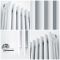 Radiateur style fonte électrique horizontal – Blanc – Triple rang – Choix de tailles et de thermostat Wi-Fi – Windsor