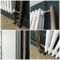 Radiateur vertical rétro – Triple rangs – Blanc – Choix de tailles et de couleur de rallonges - Windsor