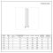 Radiateur style fonte vertical – Double rang – Choix de tailles et de finitions – Windsor
