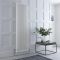 Radiateur style fonte rétro vertical – Blanc - Double rang – Choix de tailles et de pieds - Windsor