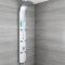 Colonne de douche thermostatique exposée – 3 fonctions – Douchette extractible – Chromé - Arcan
