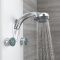 Colonne de douche thermostatique exposée – 3 fonctions – Douchette extractible – Chromé - Arcan