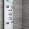 Colonne de douche thermostatique exposée – 3 fonctions – Douchette extractible – Chromé - Arcan