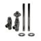 Robinet de radiateur d’angle thermostatique ancien – Avec kit de tuyauterie – Choix de finitions – Windsor