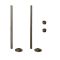Robinet de radiateur d’angle thermostatique rétro – Avec kit de tuyauterie – Choix de finitions – Windsor