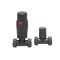 Robinets de radiateur thermostatiques – Anthracite
