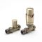 Robinets de radiateur droit thermostatique - Choix de finitions