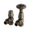 Paire de robinets de radiateurs thermostatiques d’angle – Style traditionnel – Choix de finitions - Windsor