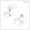 Robinets de radiateur d’angle thermostatique rétro (paire) – Chrome