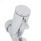 Paire de robinets de radiateur droits minimalistes – Chromé – Select