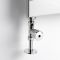 Paire de robinets de radiateur droits thermostatiques – Chromés – Select